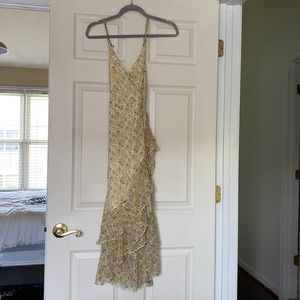 Abercrombie & Fitch yellow floral dress